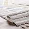Nuloom Angela High-Low Modern Diamond Tassel Area Rug 6ft 7in x 9ft OZOT07A-6709 - alternate 2